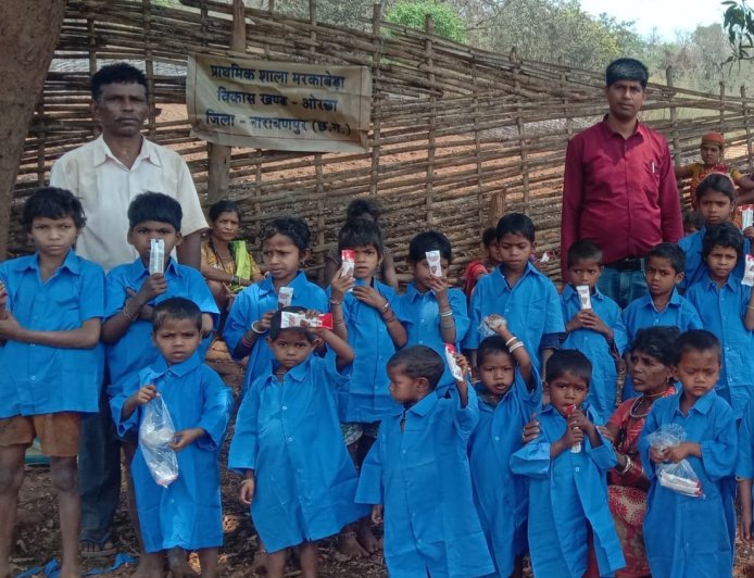 नक्सल प्रभावित अबूझमाड़ के मरकाबेड़ा में खुली शिक्षा की राह, मुख्यमंत्री विष्णु देव साय की पहल से मिली सफलता
