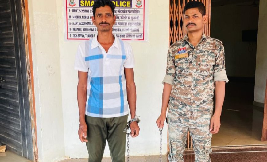 एड़का पुलिस की ताबड़तोड़ कार्रवाई: पुरानी रंजिश में कुदाली से हत्या, वारदात के कुछ ही घंटों में आरोपी सलाखों के पीछे