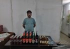 नारायणपुर पुलिस की कार्रवाई, अवैध शराब विक्रय करते एक आरोपी गिरफ्तार