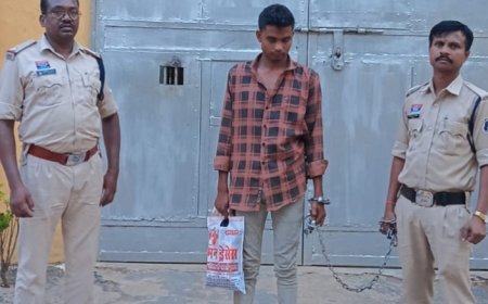 नारायणपुर पुलिस की त्वरित कार्रवाई: नाबालिग से दुष्कर्म के आरोपी प्रमोद मड़ावी को मुरियापारा से किया गिरफ्तार, पॉक्सो एक्ट व बीएनएस की धाराओं में भेजा न्यायालय