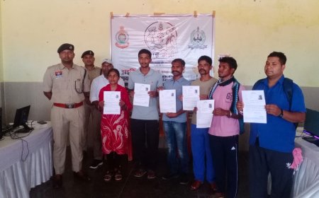नारायणपुर में ‘माड़ मैत्री’ अभियान के तहत विशाल ड्राइविंग लाइसेंस व यातायात जागरूकता शिविर संपन्न, सैकड़ों ग्रामीण हुए लाभान्वित