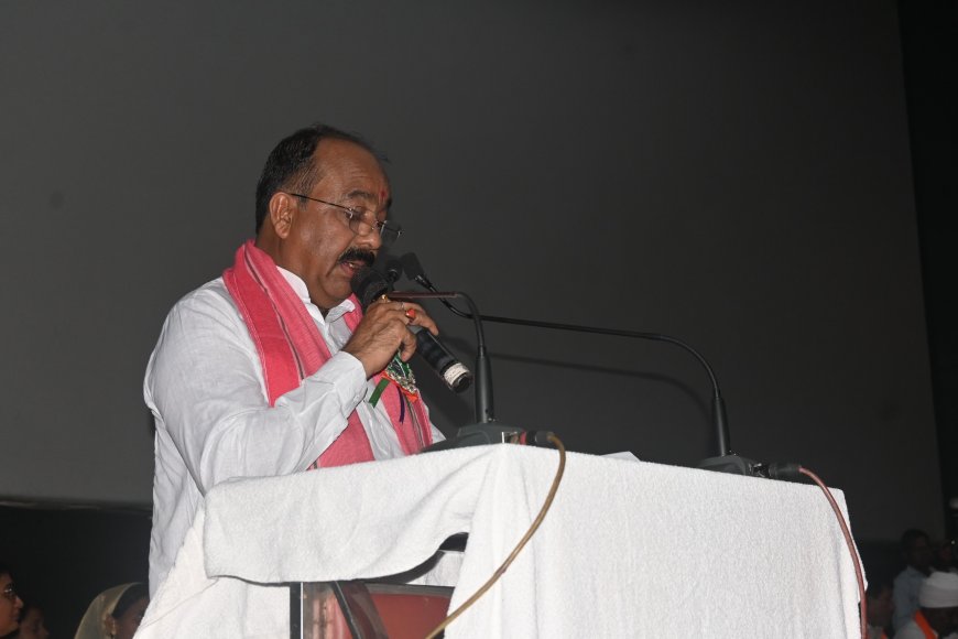 उप मुख्यमंत्री अरुण साव ने नारायणपुर में 12.29 करोड़ के कार्यों का किया लोकार्पण-भूमिपूजन, नगर विकास को 5 करोड़ की सौगात