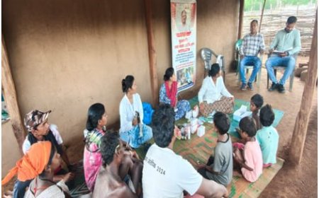 नारायणपुर ने रचा कीर्तिमान, स्वस्थ बस्तर अभियान में 100% स्क्रीनिंग पूरी करने वाला बस्तर का पहला जिला बना नारायणपुर