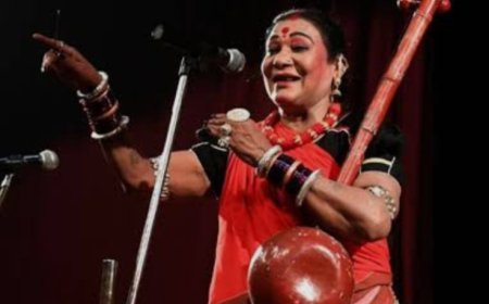 पंडवानी गायिका पद्म विभूषण डॉ. तीजन बाई का निधन छत्तीसगढ़ की लोक कला जगत के लिए बहुत बड़ी क्षति