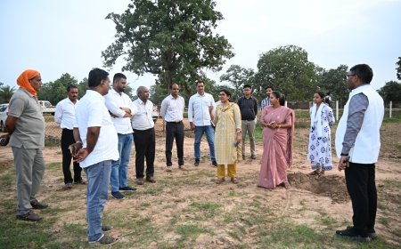 कलेक्टर नम्रता जैन की पहल: औषधीय खेती से किसानों की आय बढ़ेगी, गांव-गांव में दिया प्रेरणा का संदेश