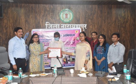 टीबी मुक्त भारत अभियान को मिली रफ्तार: नारायणपुर में 2470 लोगों की जांच, 147 मरीज चिन्हित, 93 निक्षय मित्र बने सहायक