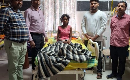 मौत से जीती मासूम – 9000 प्लेटलेट्स और सेरेब्रल मलेरिया के बीच जिला अस्पताल नारायणपुर के डॉक्टरों ने लौटाई मुस्कान