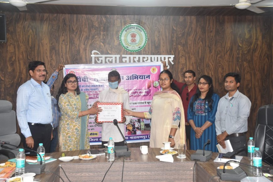 टीबी मुक्त भारत अभियान को मिली रफ्तार: नारायणपुर में 2470 लोगों की जांच, 147 मरीज चिन्हित, 93 निक्षय मित्र बने सहायक