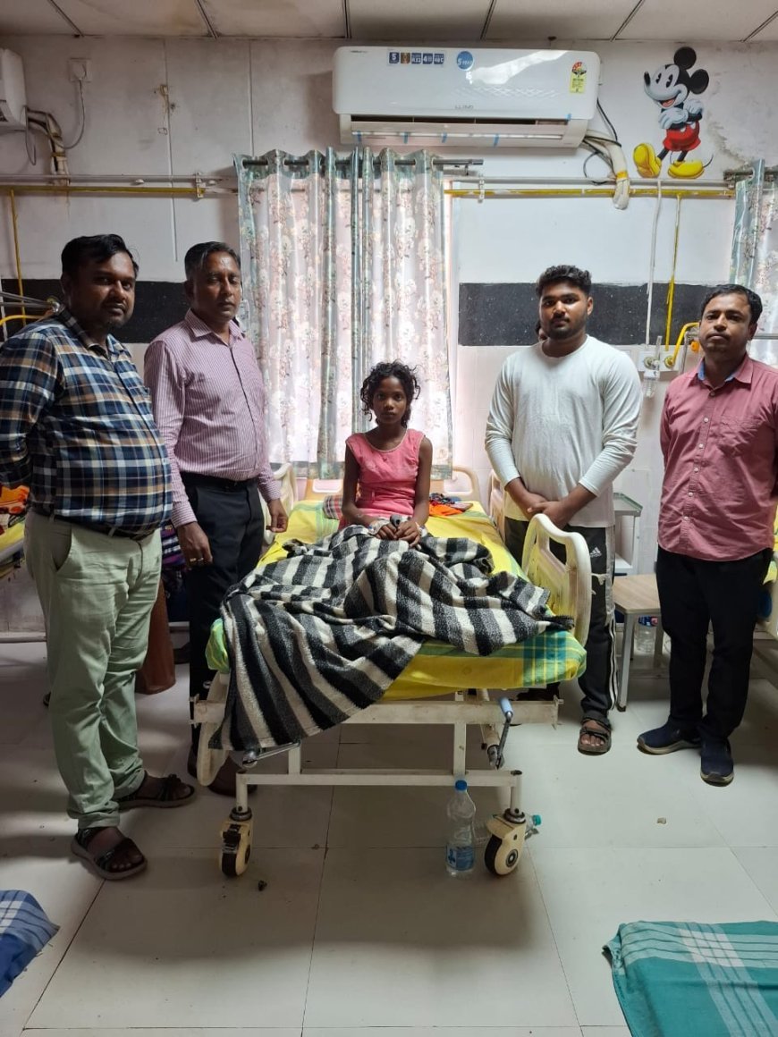 मौत से जीती मासूम – 9000 प्लेटलेट्स और सेरेब्रल मलेरिया के बीच जिला अस्पताल नारायणपुर के डॉक्टरों ने लौटाई मुस्कान